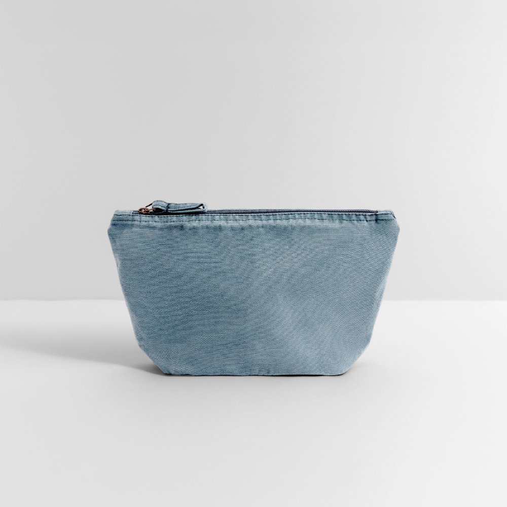 Pochette zippée vintage 18 x 21 cm - vintage light blue