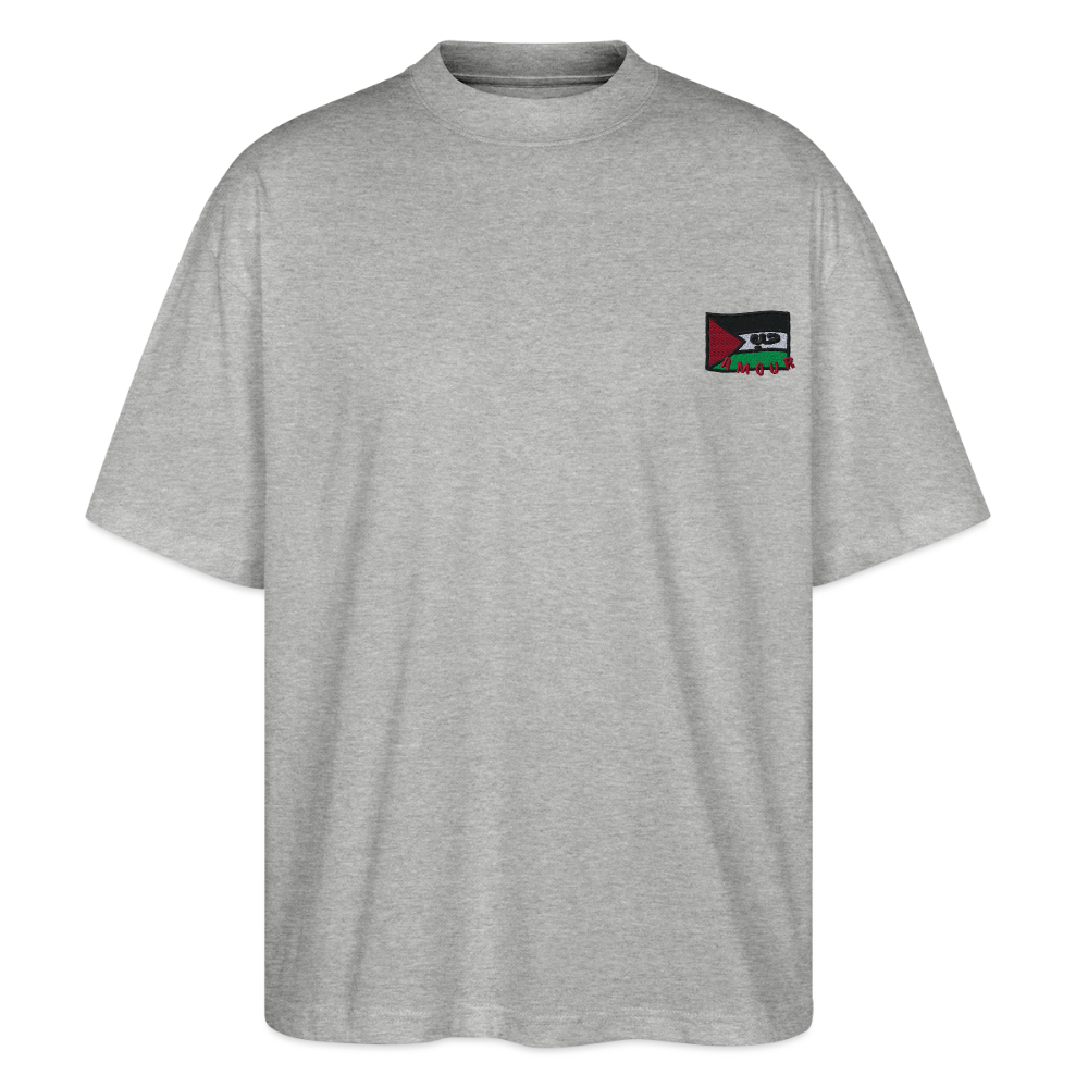 T-shirt - Drapeau - gris chiné