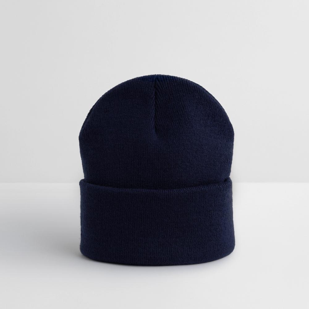Bonnet d'hiver personnalisable en broderie - marine