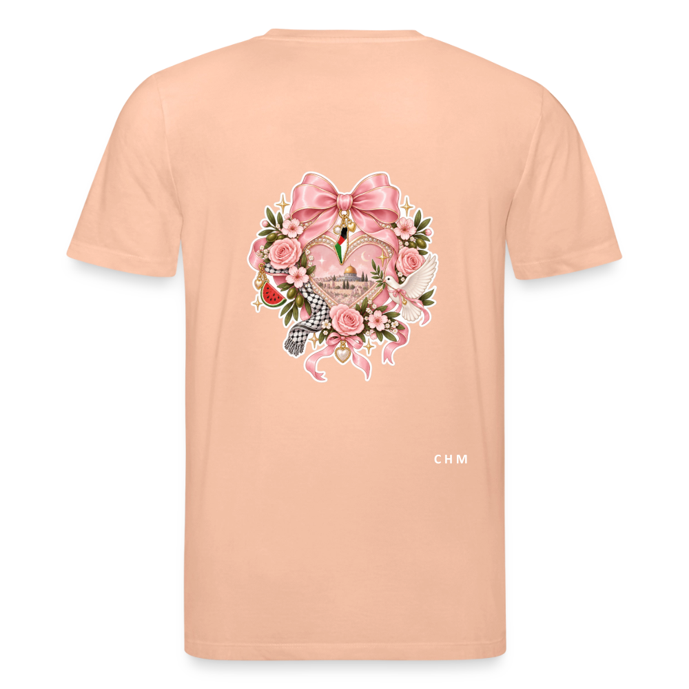 T-shirt -  rêve de nuit - pêche