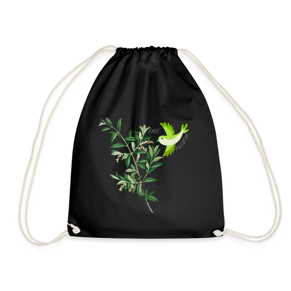 Sac de sport léger - Oiseau - noir