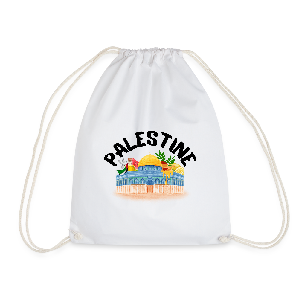 Sac de sport léger - PAESTINE - blanc