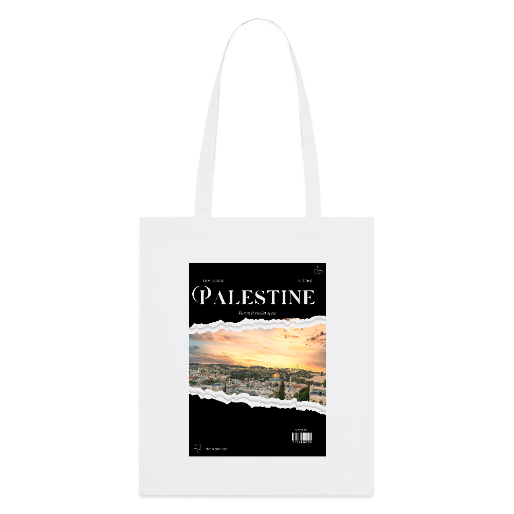 Tote bag bio - Timbre - blanc