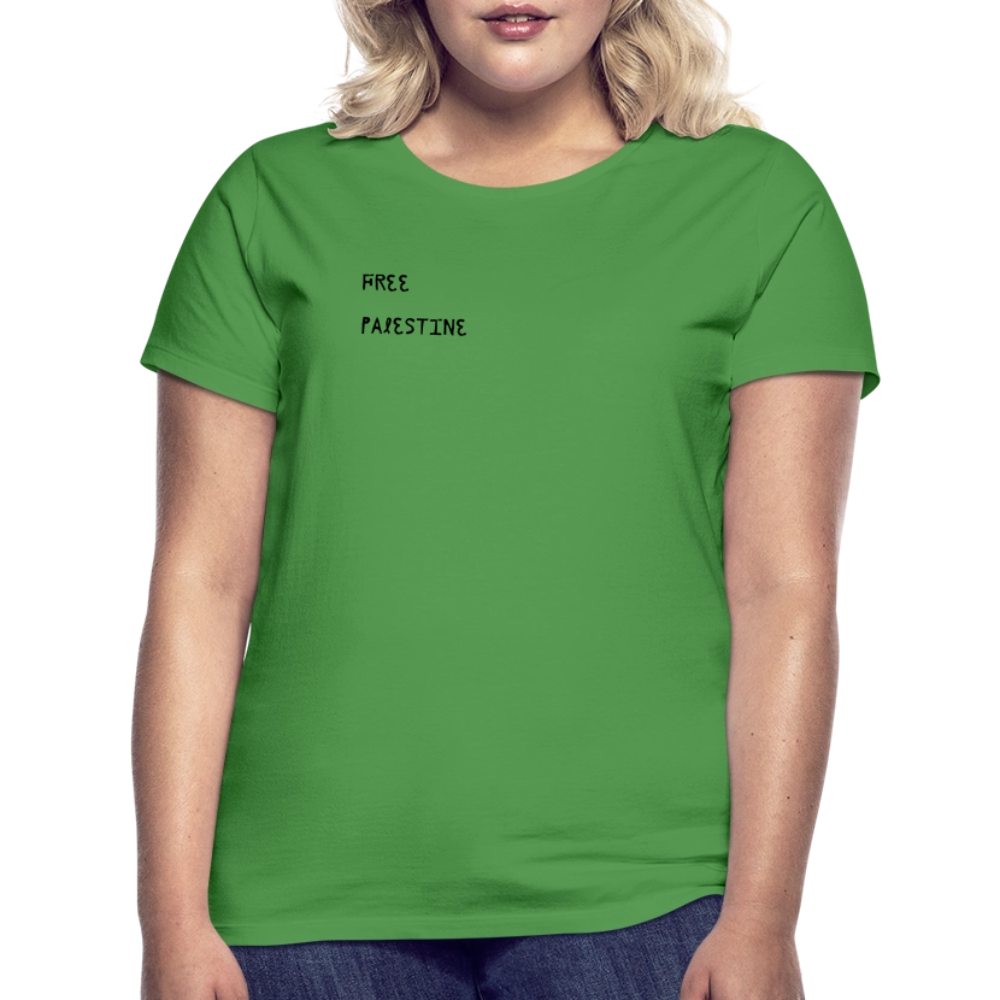 T-shirt Femme - PALESTINE - vert