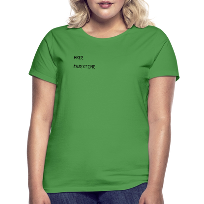T-shirt Femme - PALESTINE - vert