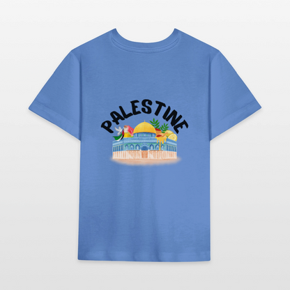 T-shirt bio Enfant - PALESTINE - bleu