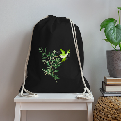 Sac de sport léger - Oiseau - noir