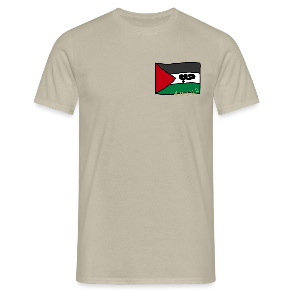 T-shirt Homme - beige sable
