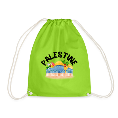 Sac de sport léger - PAESTINE - vert néon