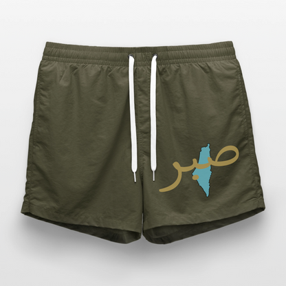 Short de bain - vert olive
