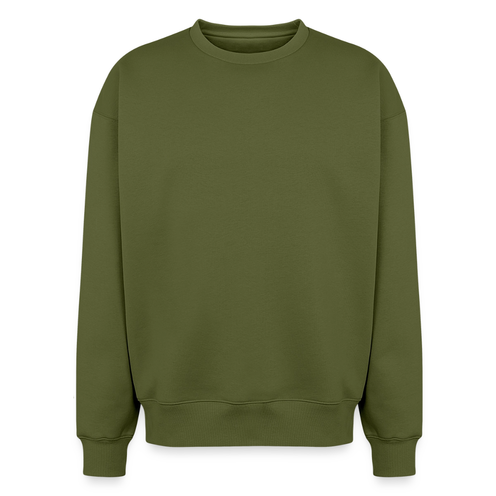 Sweat unisexe oversize épais SPREAD - kaki