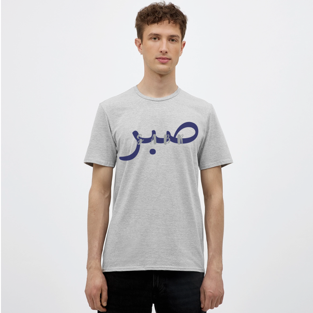 T-shirt Homme - SABR (VELOUR) - gris chiné