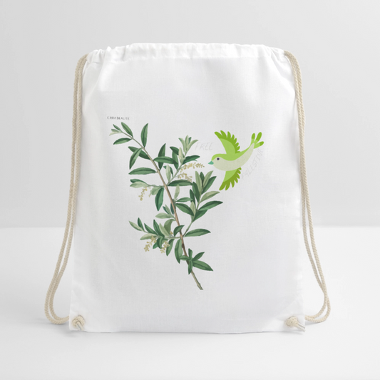 Sac de sport léger - Oiseau - blanc
