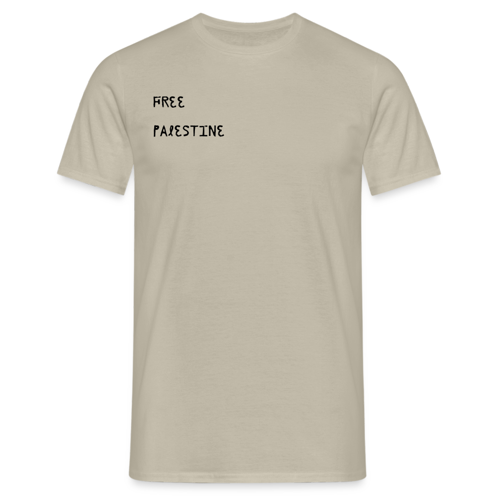 T-shirt Homme - PALESTINE - beige sable