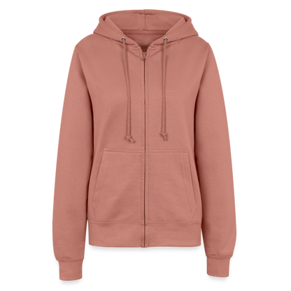 Veste à capuche Femme - rose poudré