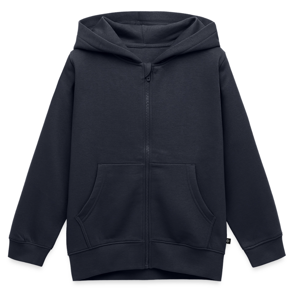 Veste à capuche Premium Enfant - bleu marine