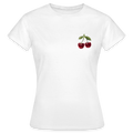 T-shirt -  cherry - blanc