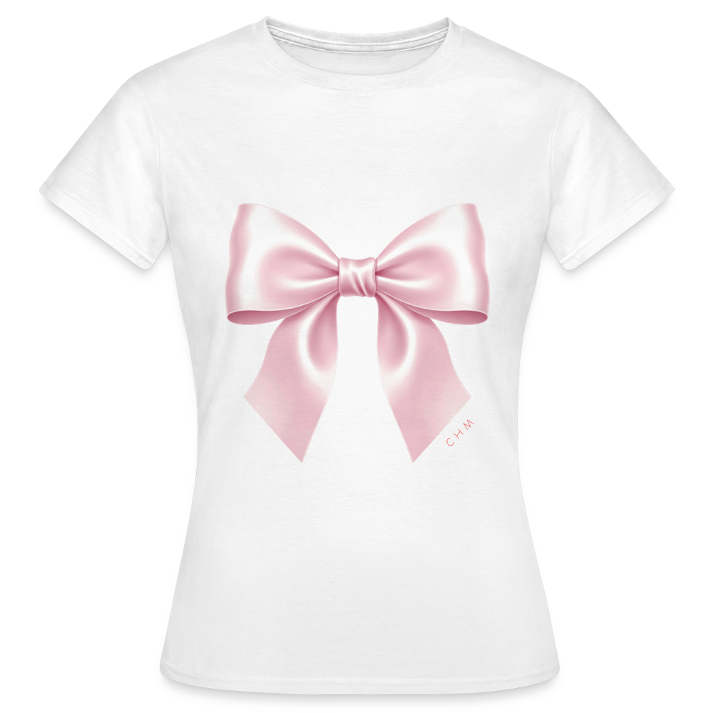 T-shirt - noeud - blanc
