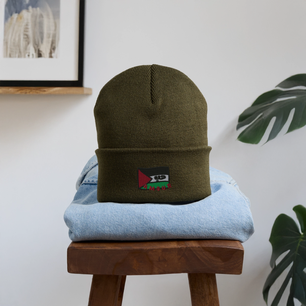 Bonnet - vert olive