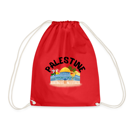 Sac de sport léger - PAESTINE - rouge