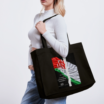 Cabas recyclé - Magazine - noir