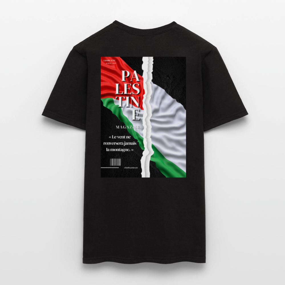 T-shirt Homme - Magazine - noir