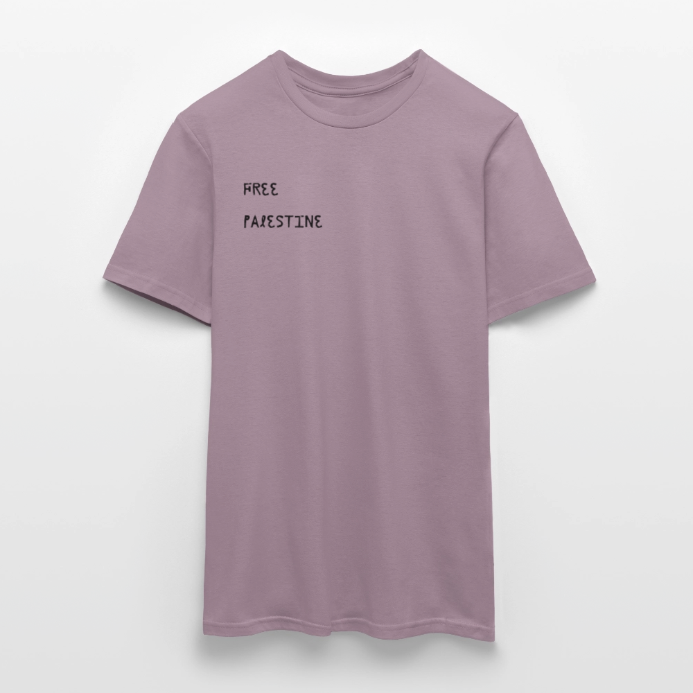 T-shirt Homme - PALESTINE - mauve gris 