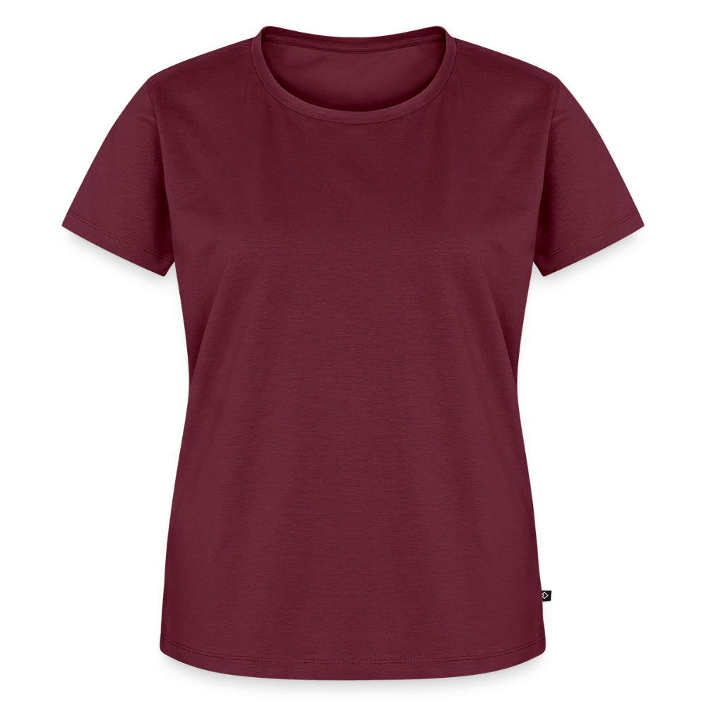 T-shirt Premium Femme - bourgogne