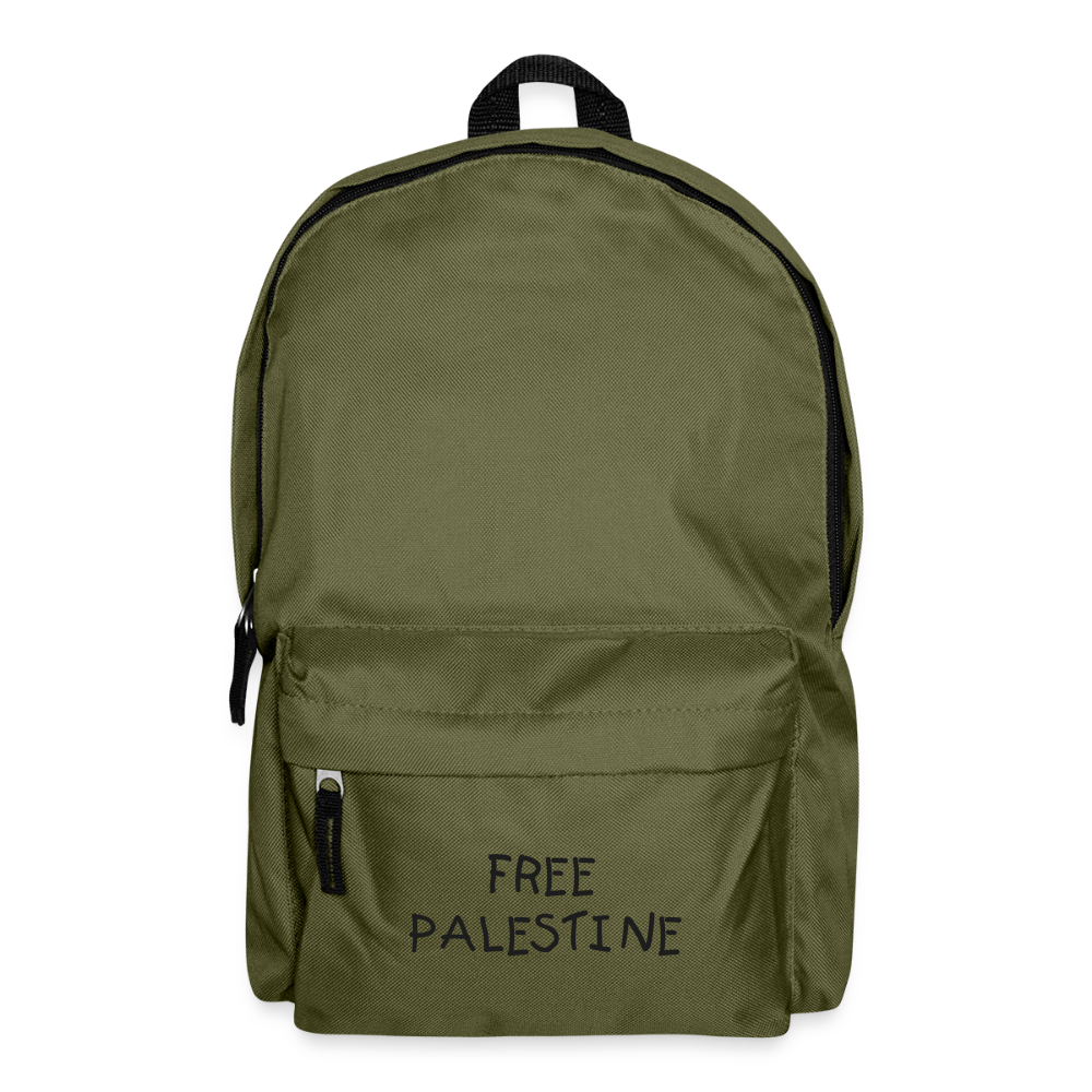 Sac à dos (brillant) - vert olive