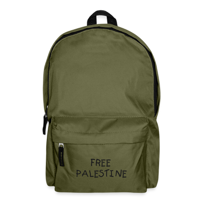 Sac à dos (brillant) - vert olive