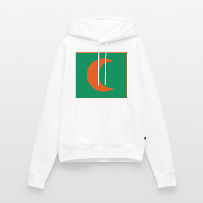 Sweat-shirt à capuche Premium - blanc