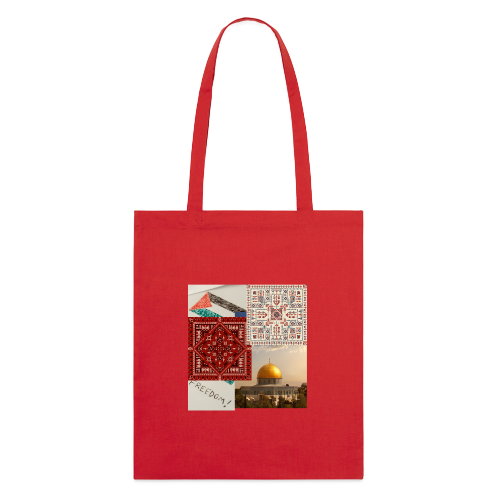 Tote bag bio - rouge