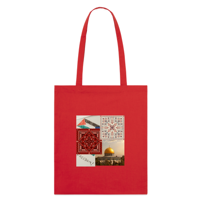 Tote bag bio - rouge
