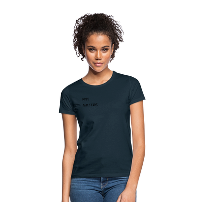 T-shirt Femme - PALESTINE - marine