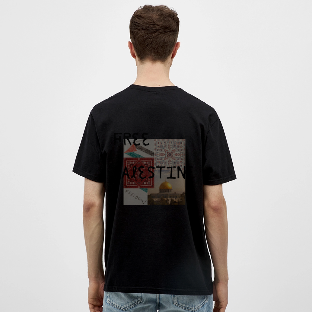 T-shirt Homme - PALESTINE - noir