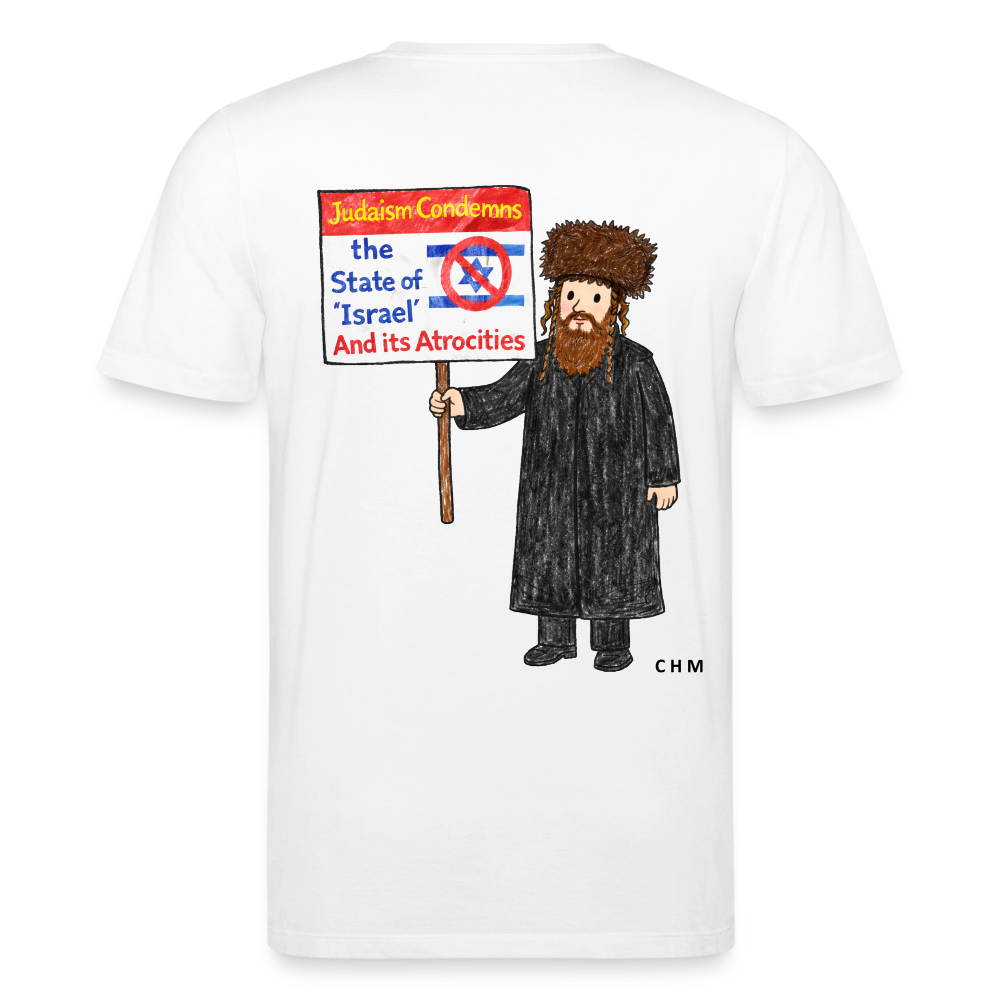 T-shirt - Judaism Condemns - blanc
