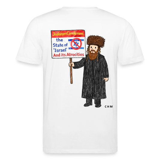 T-shirt - Judaism Condemns - blanc