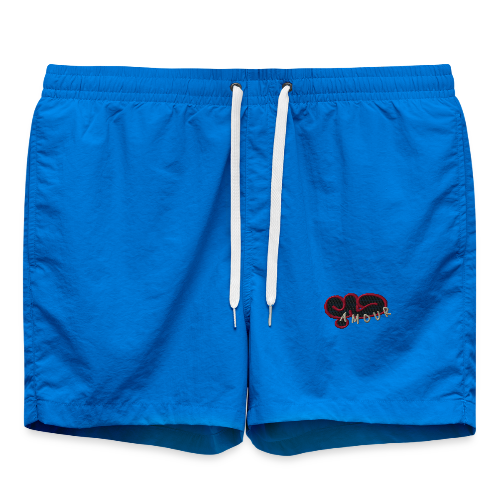 Short de bain (brodé) - cobalt blue
