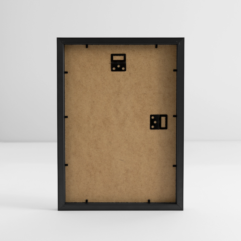 Affiche encadrée (27 × 37 cm) - noir