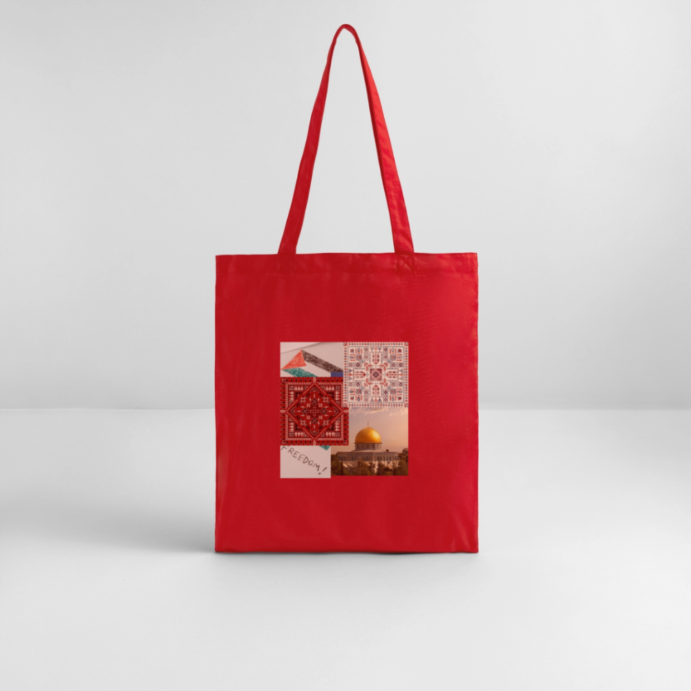 Tote bag bio - rouge