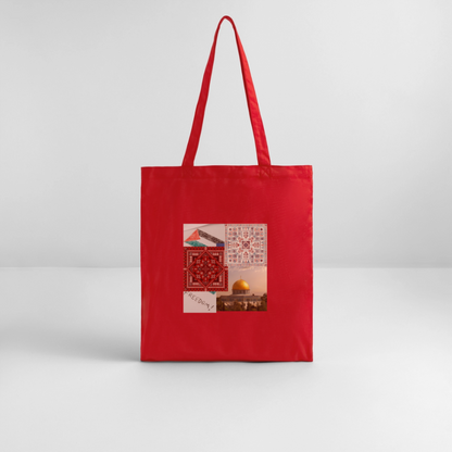 Tote bag bio - rouge