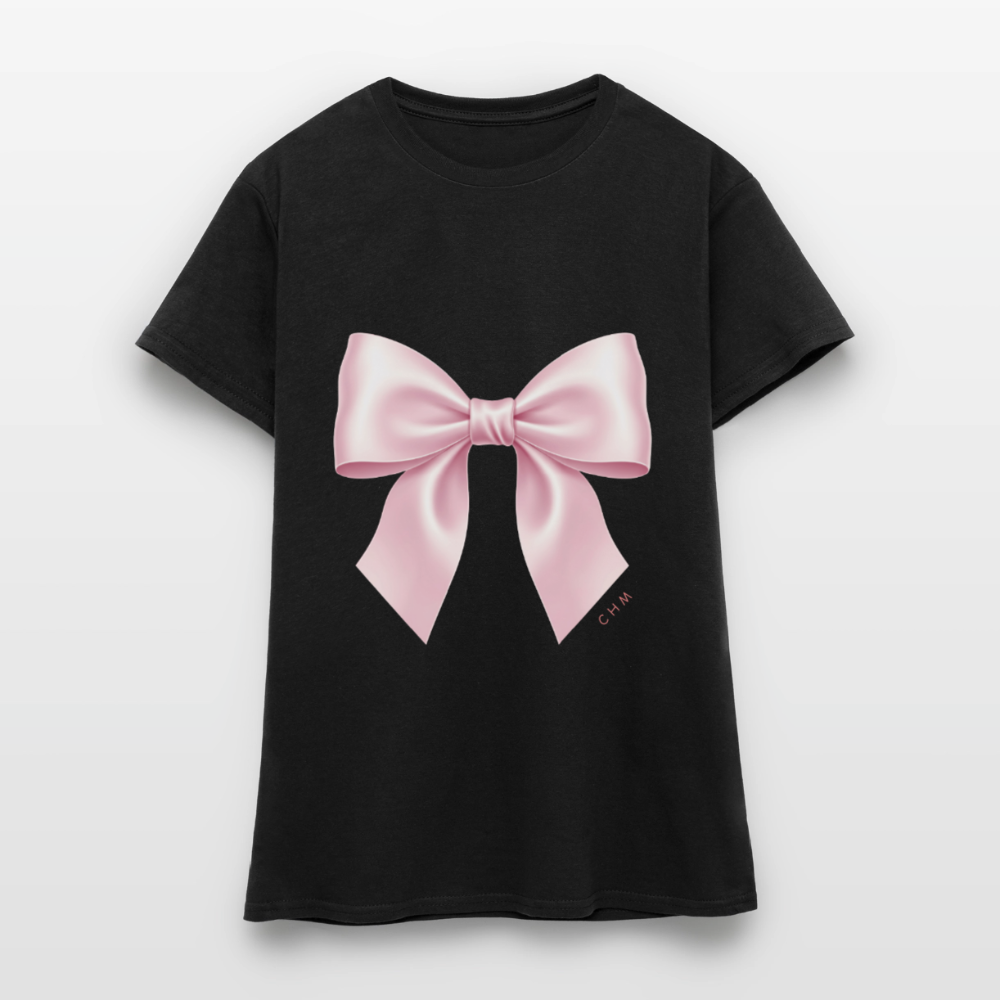 T-shirt - noeud - noir