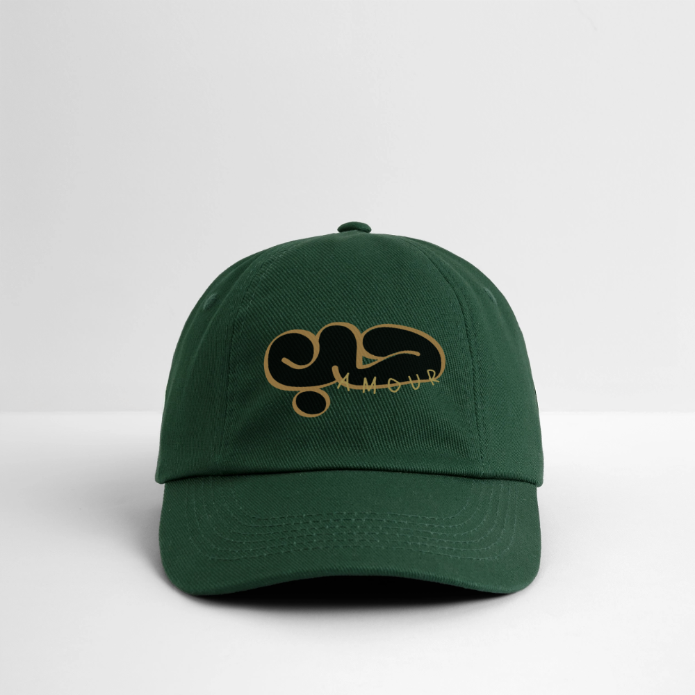 Casquette - Amour - vert bouteille