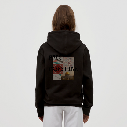 Sweat-shirt à capuche unisexe - noir