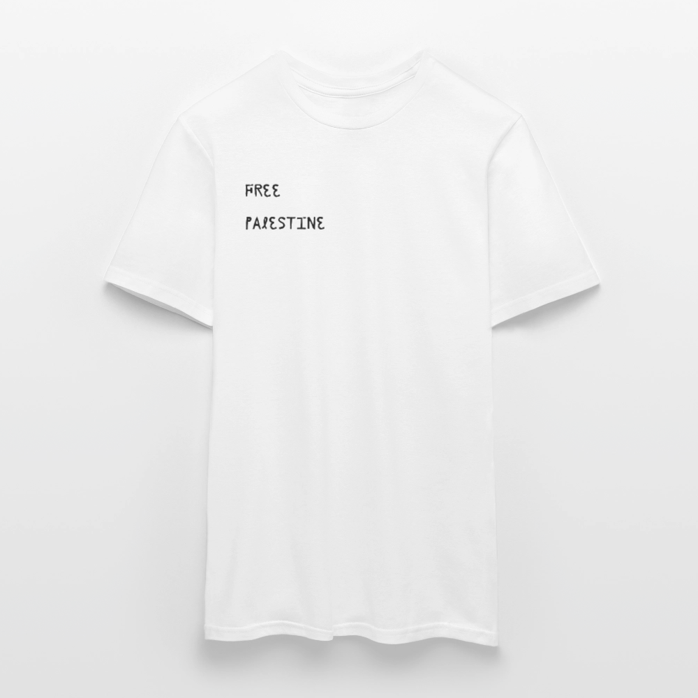 T-shirt Homme - PALESTINE - blanc