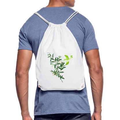 Sac de sport léger - Oiseau - blanc