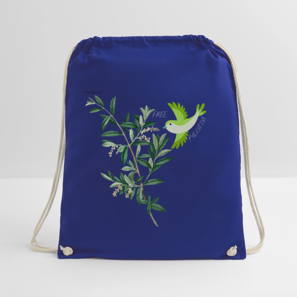 Sac de sport léger - Oiseau - bleu roi