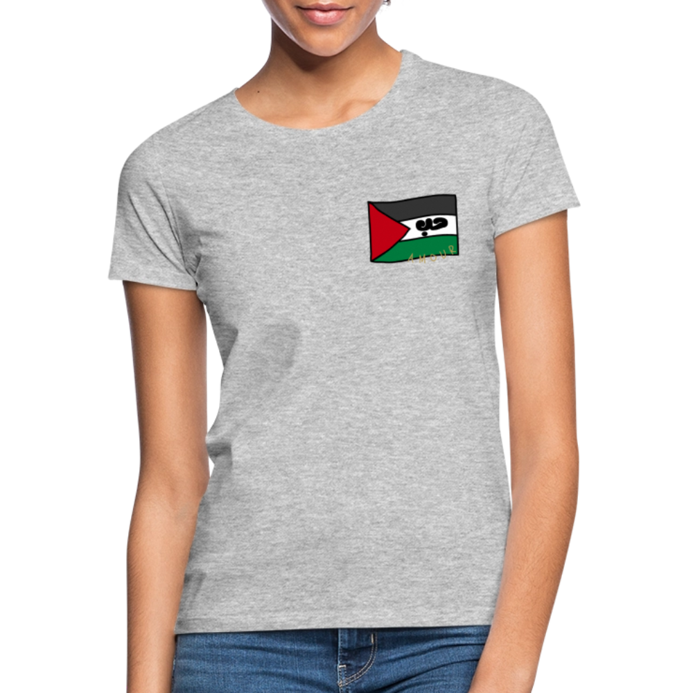 T-shirt Femme - gris chiné