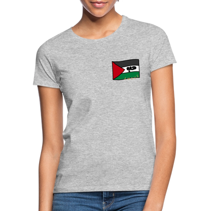 T-shirt Femme - gris chiné