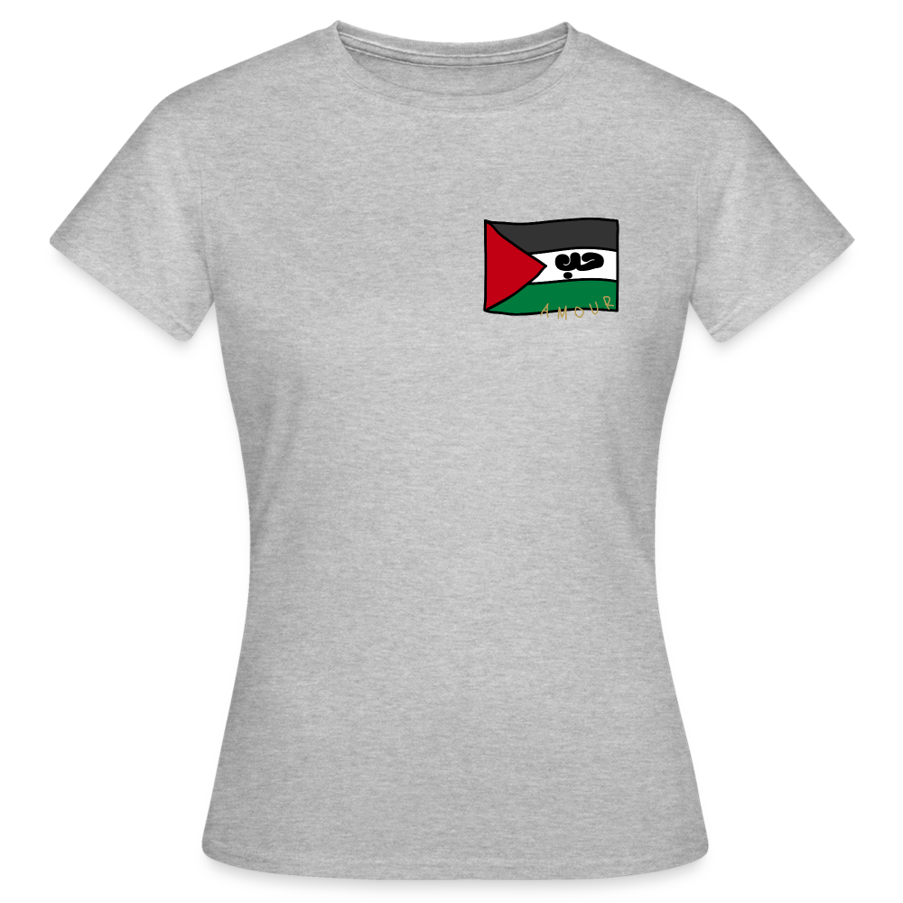 T-shirt Femme - gris chiné